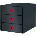 Leitz Cosy box Click & Store 3 zásuvky sametový šedý – Zbozi.Blesk.cz