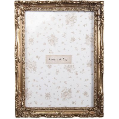 Zlatý fotorámeček ve stylu antik rámu Vacupufe – 16x2x21 cm na fotografii 13x18 cm – Hledejceny.cz