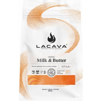 LaCava mléko a máslo zrnková 250 g – Hledejceny.cz