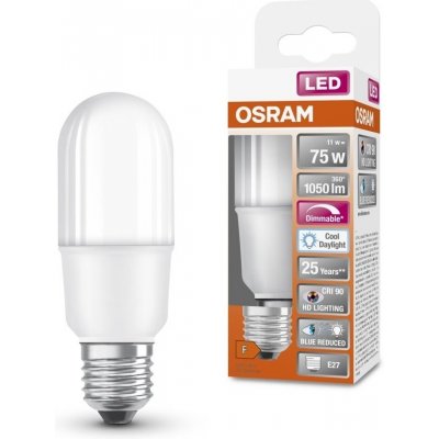 Osram 4058075611580 Tyčová stmívatelná LED žárovka E27 11 W SUPERSTAR, studená denní bílá – Hledejceny.cz