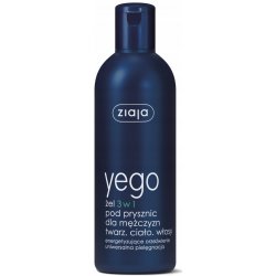 Ziaja Yego Men 3 in 1 energizující sprchový gel 300 ml