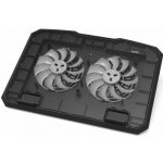 PORT CONNECT COOLER PRO, chladící stojan na notebook, 2x USB, černý – Hledejceny.cz