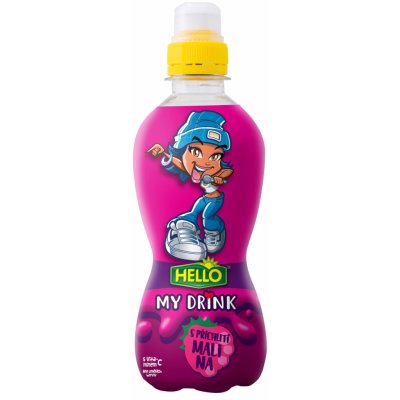 HELLO My Drink Malina 10 x 330 ml – Zboží Dáma
