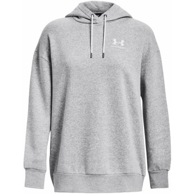 Under Armour mikina Essential Flc OS Hoodie-GRY – Hledejceny.cz