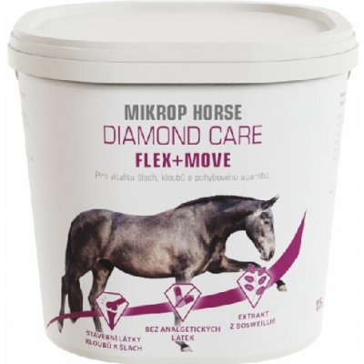 Mikrop Horse Diamond Care FLEX + MOVE podpora kloubů a pohyblivosti koní 1,5 kg – Hledejceny.cz