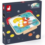 Janod magnetické čipsy Učím se barvy s předlohami – Zboží Dáma