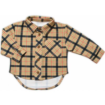 Mrofi dl. rukáv s prodlouženým zadním dílem Kuba béžová – Zboží Dáma