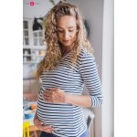 Kojící tričko 7/8 Milk Shirt Stripes – Zboží Dáma