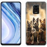 mmCase Gelové Xiaomi Redmi Note 9 Pro - tři psi – Zboží Živě