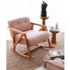 Houpací křeslo Atelier del Sofa wing chair Nini Sallanan Pink