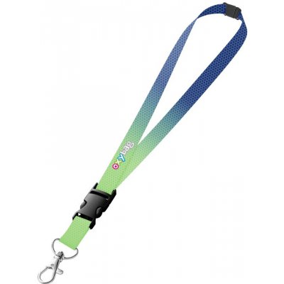 Šňůrka na krk Oxybag s karabinkou OXY Ombre Blue 9-92924NN – Zboží Dáma