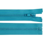 Prima-obchod Kostěný zip No 5 délka 80 cm bundový, barva 207 modrá tyrkys – Hledejceny.cz