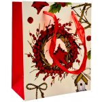 Vánoční dárková taška 14×17 cm 11278.04 – Zboží Mobilmania