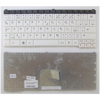 česká klávesnice Lenovo IdeaPad S10-3T bílá CZ/SK