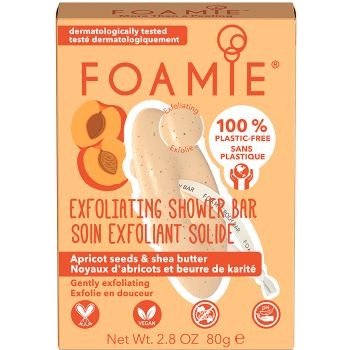 Foamie Shower Body Bar More Than A Peeling tuhá sprchová péče 80 g