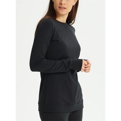 BURTON Midweight Base Layer Crew True Black