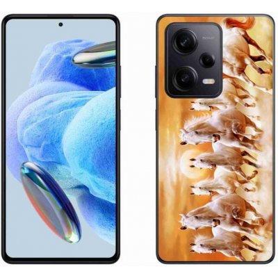 Pouzdro mmCase Gelové Xiaomi Redmi Note 12 Pro+ 5G - koně 2 – Zboží Živě