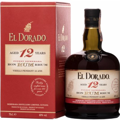 El Dorado 12y 40% 0,7 l (kazeta) – Zbozi.Blesk.cz