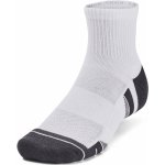 Under Armour ponožky UA Performance Tech 3pk Qtr-WHT – Zboží Dáma
