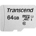 Transcend microSDXC 64 GB UHS-I U1 TS64GUSD300S – Zboží Živě