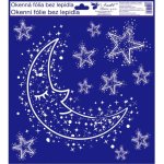 Okenní fólie 30 x 33,5 cm zimní motivy Měsíc – Hledejceny.cz