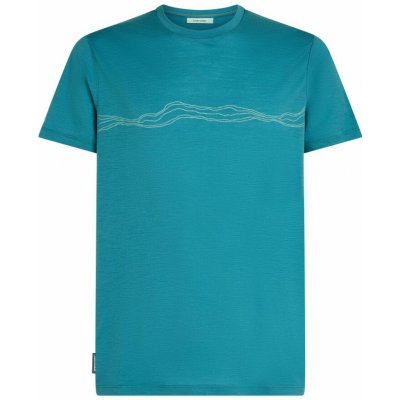 Icebreaker Mens 150 Tech Lite SS Tee Mounta Pulse Topaz – Sleviste.cz