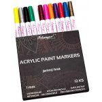 Artmagico akrylový popisovač 1 mm 12 ks 80067 – Zboží Mobilmania