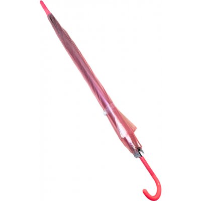 Průhledný deštník 10140-1 růžový – Sleviste.cz