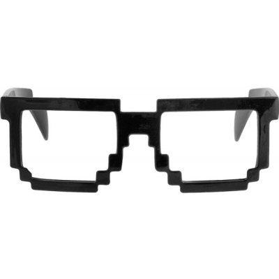 Godan Párty pixelové brýle černé – Zboží Mobilmania