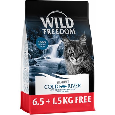 Wild Freedom Adult Cold River Sterilised losos bez obliovin 6,5 kg – Zboží Mobilmania