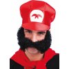 Karnevalový kostým Knír s licousy Mario