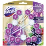 Domestos Aroma Lux Hibiscus oil&Wild Berries tuhý WC blok 3 x 55 g – Zboží Dáma