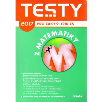 Testy z matematiky 2017 Příprava na přijímací zkoušky na víceletá gymnázia – Sleviste.cz