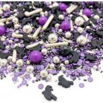 Cukrová dekorace - Fialový mix 45 g – Zboží Dáma