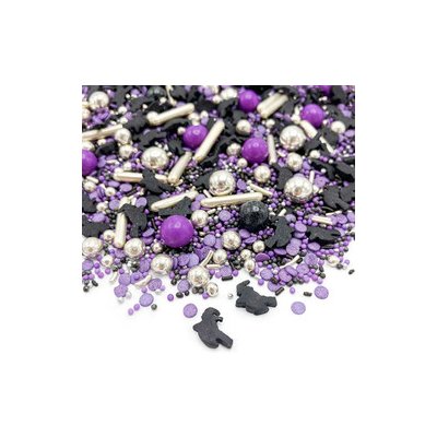 Cukrová dekorace - Fialový mix 45 g – Zboží Dáma