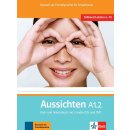 Aussichten A1.2 Kurs-Arbeitsbuch - Druhý díl šestidílného učebního souboru němčiny pro dospělé studenty s CD a DVD - L.Ros El Hosni, O. Swerlowa, S. Klötzer