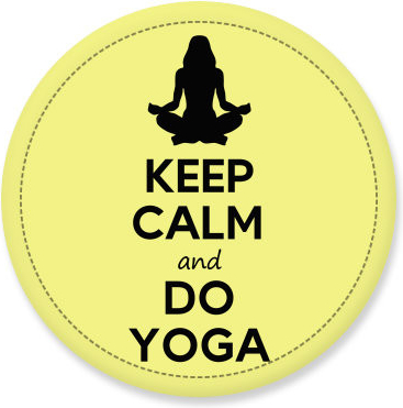 Placka Keep calm and do yoga alternativy - Heureka.cz