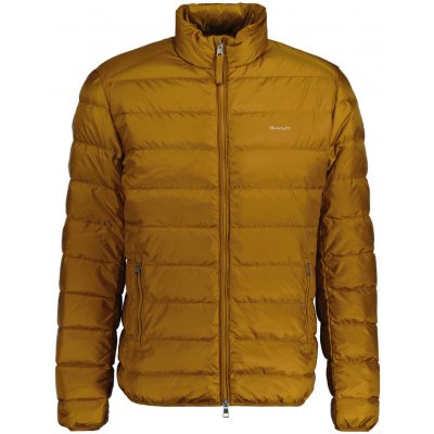 Gant Light Down Jacket hnědá – Sleviste.cz