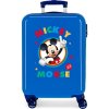 Cestovní kufr JOUMMABAGS Mickey Circle blue 55x38x20 cm 34 l