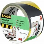 Scotch Lepicí páska pro bezpečnostní značení 50 mm × 33 m černo-žlutá – Hledejceny.cz