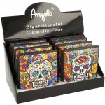 Angelo cigaretové pouzdro skull funky 20 cigaret – Zboží Mobilmania