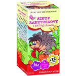 Apotheke Sirup dětský rakytníkový s betaglukanem 250 g – Hledejceny.cz