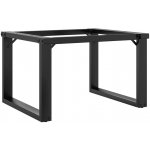 OMAXI 282452 Nohy ke konferenčnímu stolu O rám 60 x 50 x 38 cm ocel – Zboží Dáma