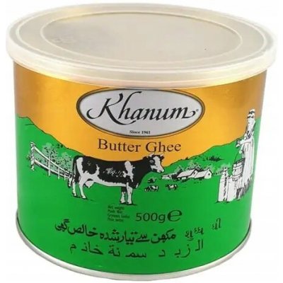 Ghí máslo Khanum 500 g – Zboží Dáma