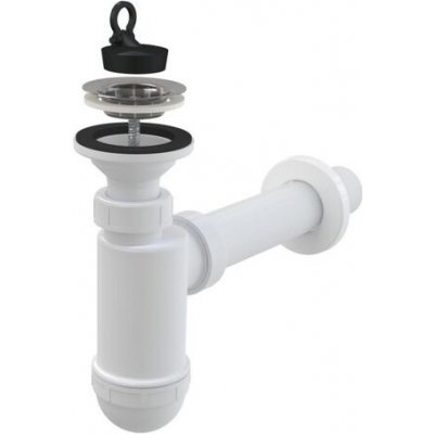 Alcadrain sifon umyvadlový o 40 mm s nerez mřížkou o 63 mm, bílý A41 – Sleviste.cz