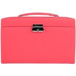 Friedrich Lederwaren šperkovnice korálová šedá Jolie 23256 41 – Zboží Mobilmania