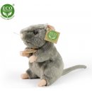 Plyšák Eco-Friendly myš sedící 16 cm