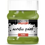 Pentart akrylová barva matná 230 ml olivová – Hledejceny.cz