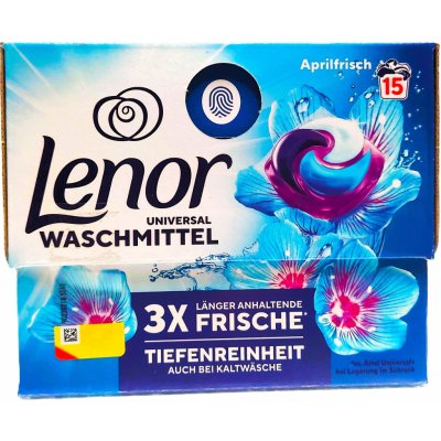 Lenor Aprilfrisch Universal kapsle na praní prádla 15 PD – Zbozi.Blesk.cz