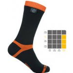 DexShell Hytherm PRO nepromokavé ponožky černá oranžová – Zboží Mobilmania